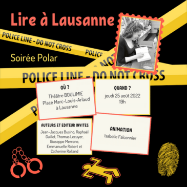 Soirée polar « Lire à Lausanne »