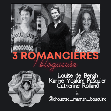 3 romancières & 1 blogueuse