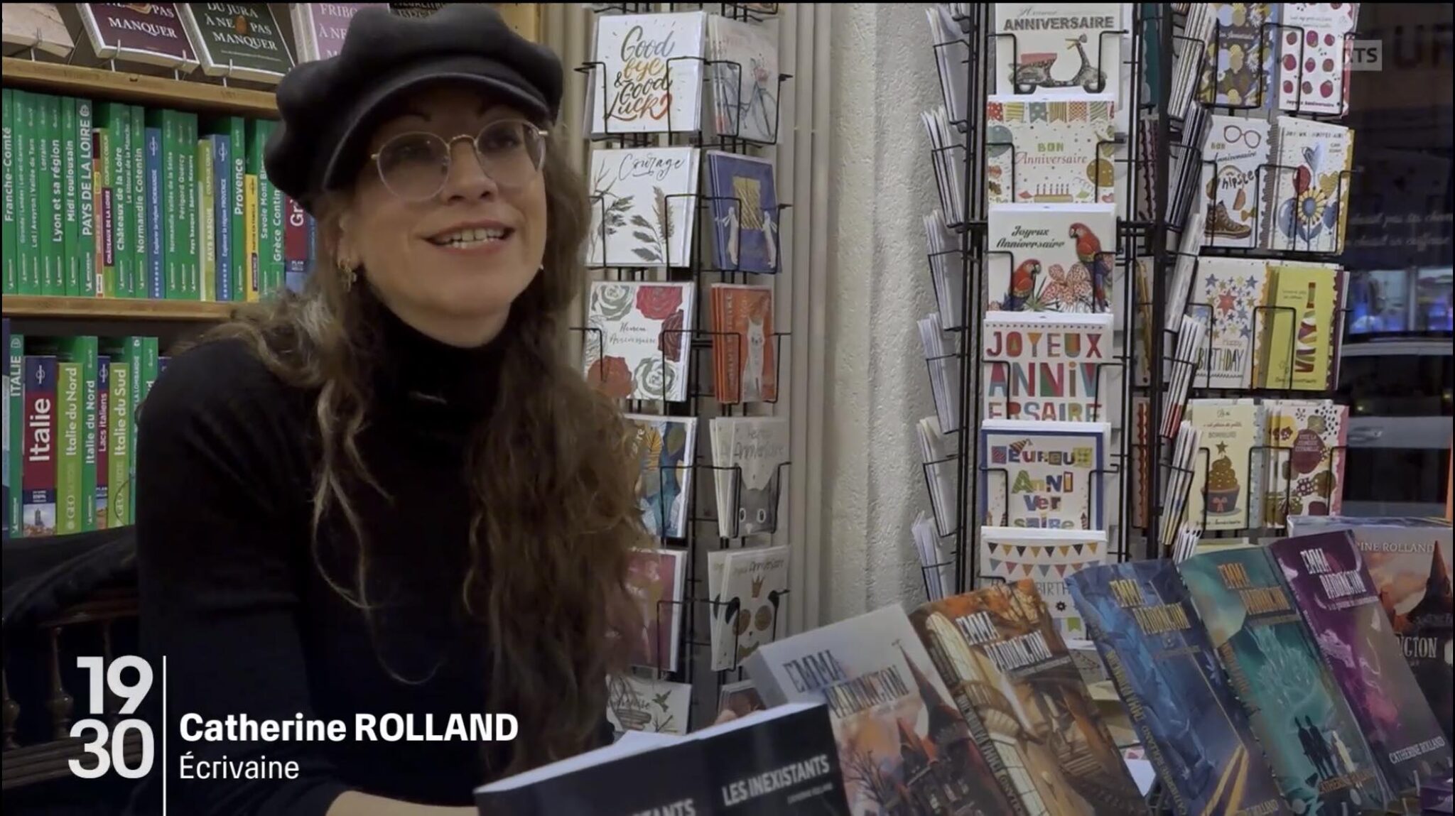 Catherine Roland Reportage au 19:30 de la RTS - catherine-rolland